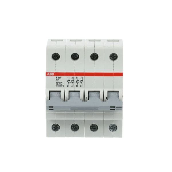 ABB - E204/80G Trennschalter 4P,80A,Schaltgriff grau