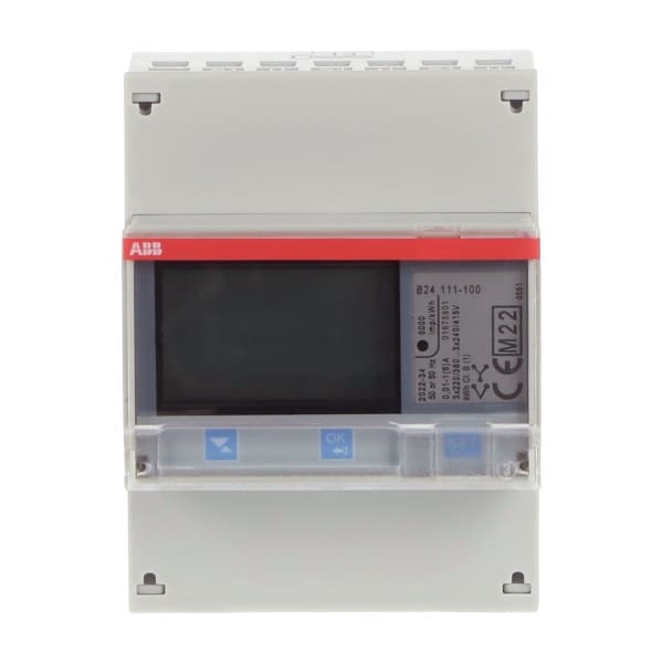 ABB - Messwandlerzähler 'Stahl' IR port 3-phasig 1 A