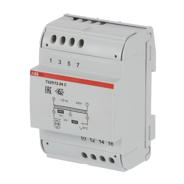 ABB - Sicherheitstransformator 25 VA 12-24 V AC Sekundärspannung