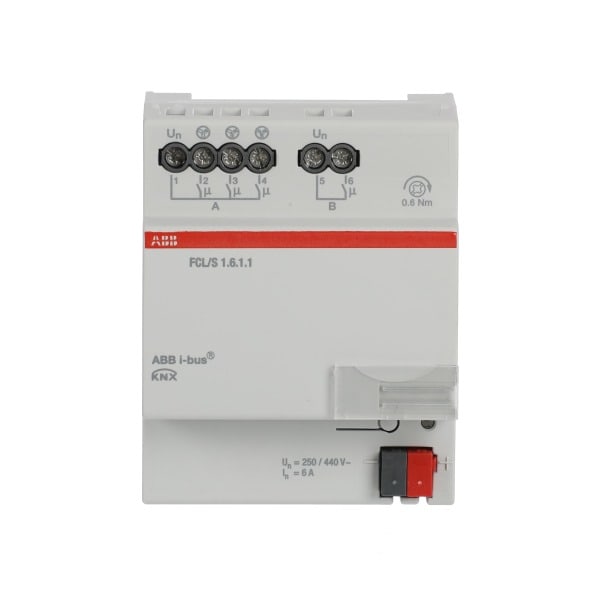 ABB - KNX Lüfter-Aktor 1-fach 6 A REG