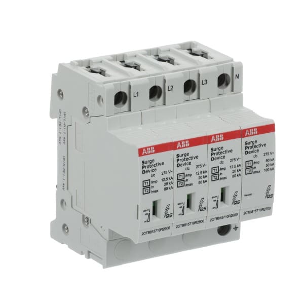ABB - Kombi-Ableiter T1-T2 12.5kA/Pol TT/TNS 3+N Uc 275 V Up 1 3 kV