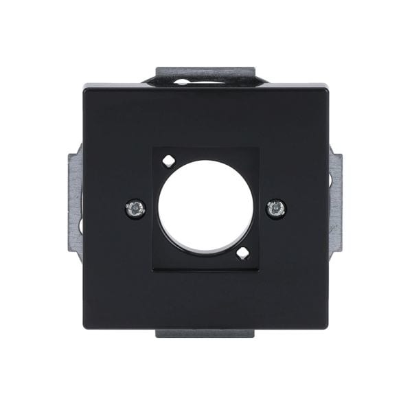 BUSCH-JAEGER - Zentralscheibe Steckverbinder Neutrik XLR 1-fach anthrazit - Plattform 63