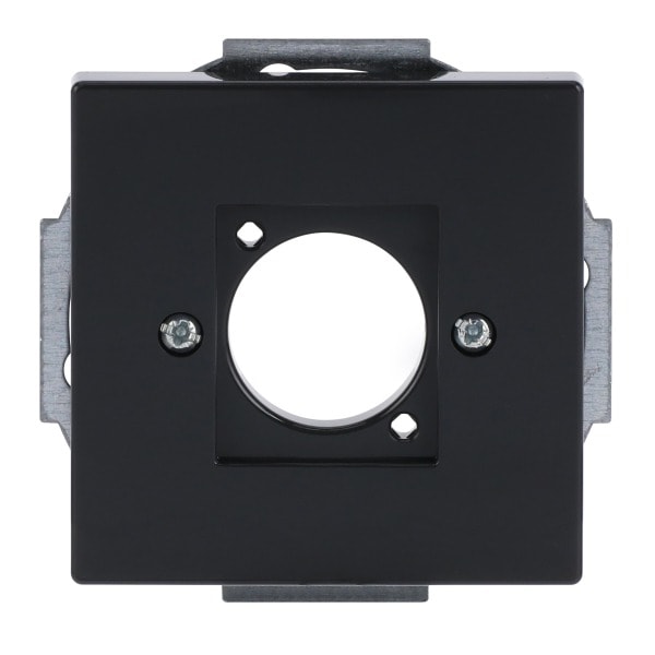 BUSCH-JAEGER - Zentralscheibe Steckverbinder Neutrik XLR 1-fach anthrazit - Plattform 63