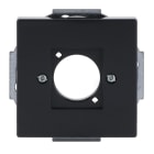 BUSCH-JAEGER - Zentralscheibe Steckverbinder Neutrik XLR 1-fach anthrazit - Plattform 63