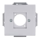 BUSCH-JAEGER - Zentralscheibe Steckverbinder Neutrik XLR 1-fach alusilber - Plattform 63