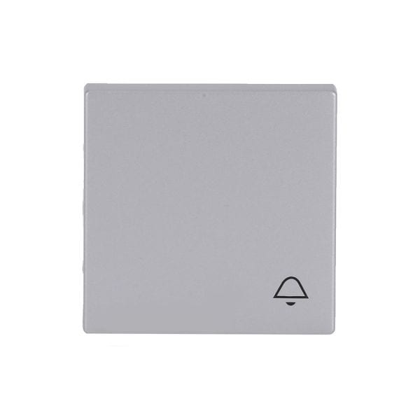 BUSCH-JAEGER - Wippe mit Aufdruck Klingel alusilber - Plattform 63