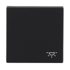 BUSCH-JAEGER - Wippe mit Aufdruck Licht schwarz matt - Plattform 63