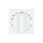 BUSCH-JAEGER - Zentralscheibe Drehknopf Zeitschaltuhr Aufdruck 1-15 studioweiß - Plattform 63