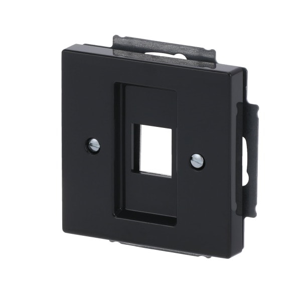 BUSCH-JAEGER - Zentralscheibe Modular-Jack-Einsatz 1-fach anthrazit - Plattform 63