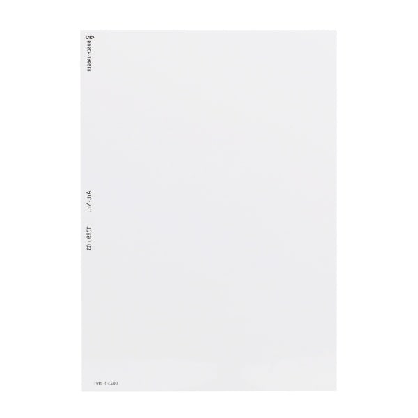 BUSCH-JAEGER - DIN A4-Beschriftungsbogen Kunststofffolie transparent