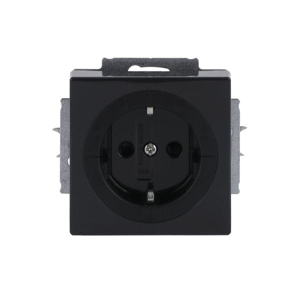 BUSCH-JAEGER - Busch-Objektsteckdose SCHUKO Safety+ anthrazit - Plattform 63