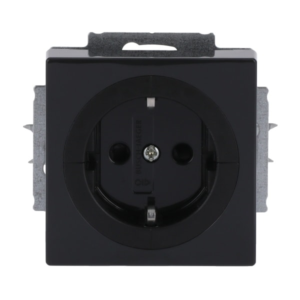 BUSCH-JAEGER - Busch-Objektsteckdose SCHUKO Safety+ anthrazit - Plattform 63