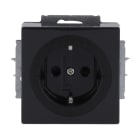 BUSCH-JAEGER - Busch-Objektsteckdose SCHUKO Safety+ anthrazit - Plattform 63