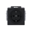 BUSCH-JAEGER - Busch-Objektsteckdose SCHUKO Safety+ anthrazit - Plattform 63