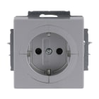 BUSCH-JAEGER - Busch-Objektsteckdose SCHUKO Safety+ alusilber - Plattform 63