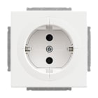 BUSCH-JAEGER - Busch-Objektsteckdose SCHUKO Safety+ studioweiß - Plattform 63