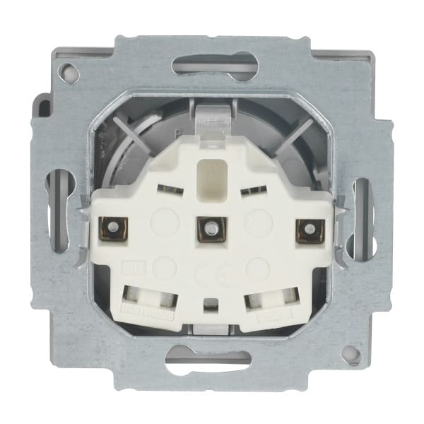 BUSCH-JAEGER - Busch-Servicesteckdose SCHUKO Safety+ edelstahl - pur edelstahl