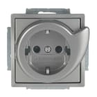 BUSCH-JAEGER - Busch-Servicesteckdose SCHUKO Safety+ edelstahl - pur edelstahl