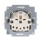 BUSCH-JAEGER - Busch-Servicesteckdose SCHUKO-Einsatz Safety+ studioweiß matt - Plattform 63
