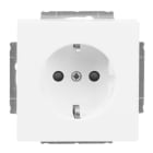 BUSCH-JAEGER - SCHUKO Steckdosen-Einsatz Safety+ ohne Spreize studioweiß matt - Plattform 63