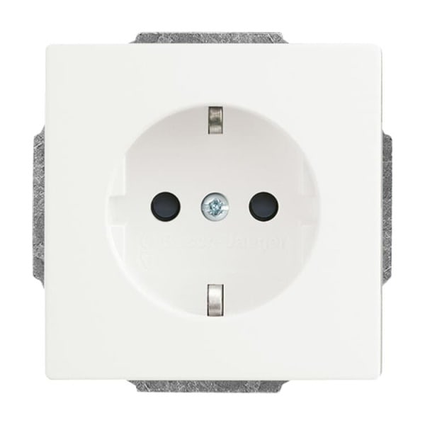BUSCH-JAEGER - SCHUKO Steckdosen-Einsatz Safety+ mit Schraubklemmen studiow matt - Plattform 63