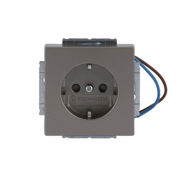 BUSCH-JAEGER - Busch-steplight SCHUKO Safety+ Nachtorientierungslicht edelstahl - pur edelstahl