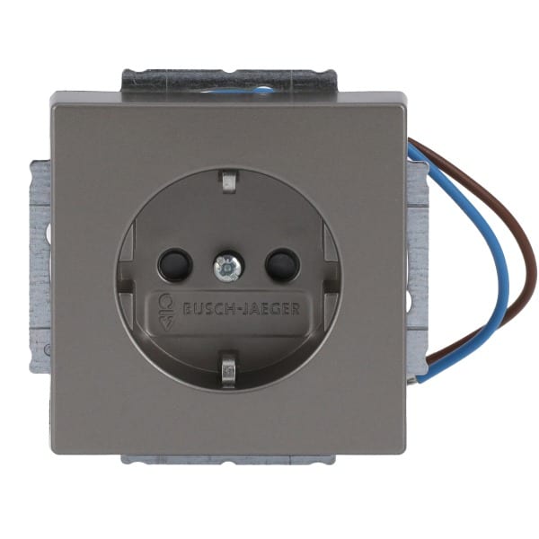 BUSCH-JAEGER - Busch-steplight SCHUKO Safety+ Nachtorientierungslicht edelstahl - pur edelstahl