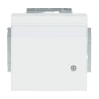 BUSCH-JAEGER - SCHUKO-Einsatz Safety+mit Klappdeckel/Beschriftung/LED studiow matt-Plattform 63