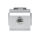 BUSCH-JAEGER - SCHUKO-Einsatz Safety+ Klappdeckel/gleich schließend alusilber - Plattform 63