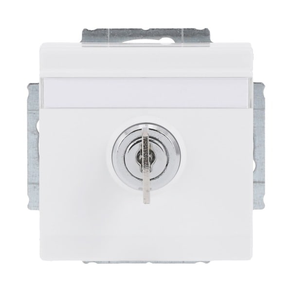 BUSCH-JAEGER - SCHUKO-Einsatz Safety+ Klappdeckel/verschieden schließend studiow - Plattform 63