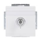 BUSCH-JAEGER - SCHUKO-Einsatz Safety+ Klappdeckel/verschieden schließend studiow - Plattform 63