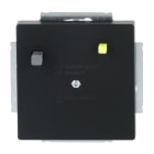 BUSCH-JAEGER - Buschmat FI UP-Einsatz mit Verbindungsleiter 30 mA schwarz matt - Plattform 63