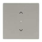 BUSCH-JAEGER - Wippe 1-fach für flex f@h KNX mit Symbol Pfeile edelstahl - pur edelstahl