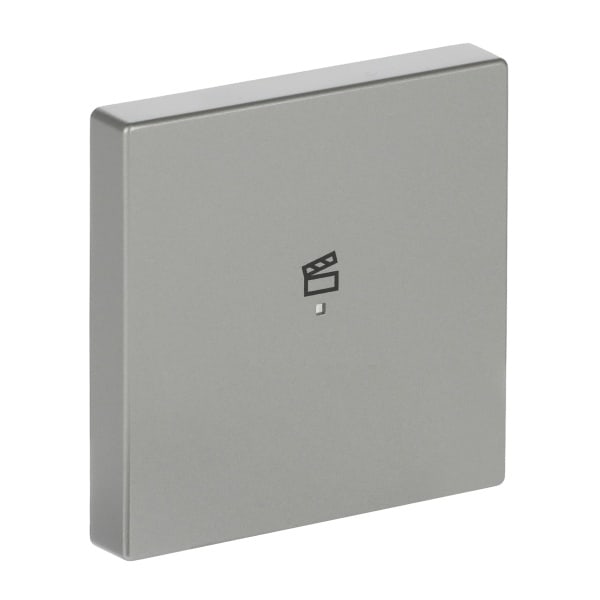 BUSCH-JAEGER - Wippe 1-fach für flex f@h KNX mit Symbol Szene edelstahl - pur edelstahl