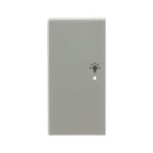 BUSCH-JAEGER - Wippe 2-fach links flex f@h KNX mit Symbol Licht edelstahl - pur edelstahl
