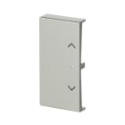 BUSCH-JAEGER - Wippe 2-fach links/rechts flex f@h KNX mit Symbol Pfeile edelstahl pur edelstahl