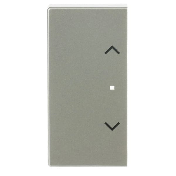 BUSCH-JAEGER - Wippe 2-fach links/rechts flex f@h KNX mit Symbol Pfeile edelstahl pur edelstahl