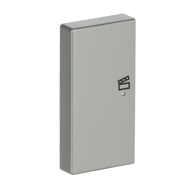 BUSCH-JAEGER - Wippe 2-fach links flex f@h KNX mit Symbol Szene edelstahl - pur edelstahl