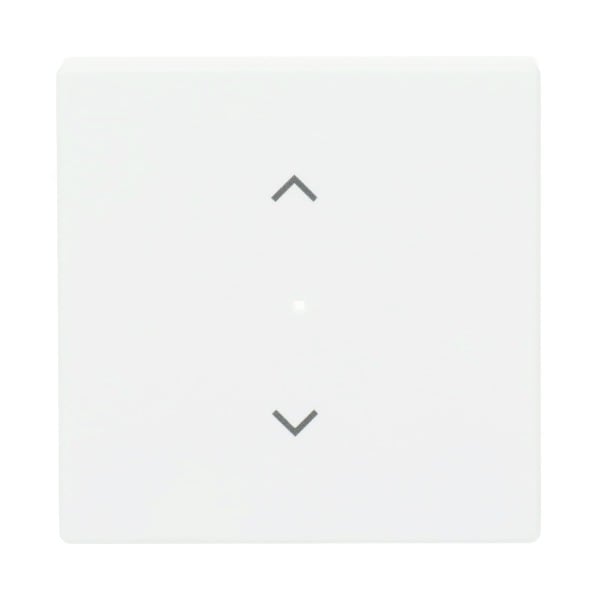 BUSCH-JAEGER - Wippe 1-fach für flex f@h KNX mit Symbol Pfeile studioweiß matt - Plattform 63