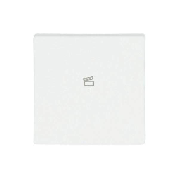 BUSCH-JAEGER - Wippe 1-fach für flex f@h KNX mit Symbol Szene studioweiß matt - Plattform 63