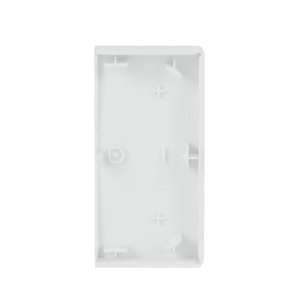 BUSCH-JAEGER - Wippe 2-fach links flex f@h KNX mit Symbol Licht studioweiß matt - Plattform 63