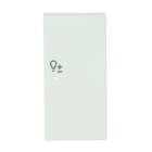 BUSCH-JAEGER - Wippe 2-fach rechts mit Symbol Dimmer Symbol Dimmen studioweiß matt Plattform 63