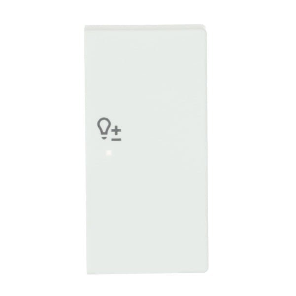 BUSCH-JAEGER - Wippe 2-fach rechts mit Symbol Dimmer Symbol Dimmen studioweiß matt Plattform 63