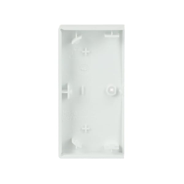 BUSCH-JAEGER - Wippe 2-fach rechts flex f@h KNX mit Symbol Licht studioweiß matt - Plattform 63