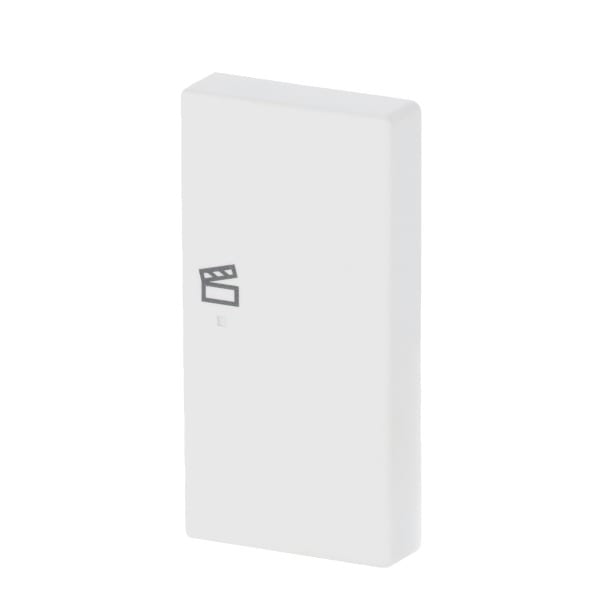 BUSCH-JAEGER - Wippe 2-fach rechts flex f@h KNX mit Symbol Szene studioweiß matt - Plattform 63