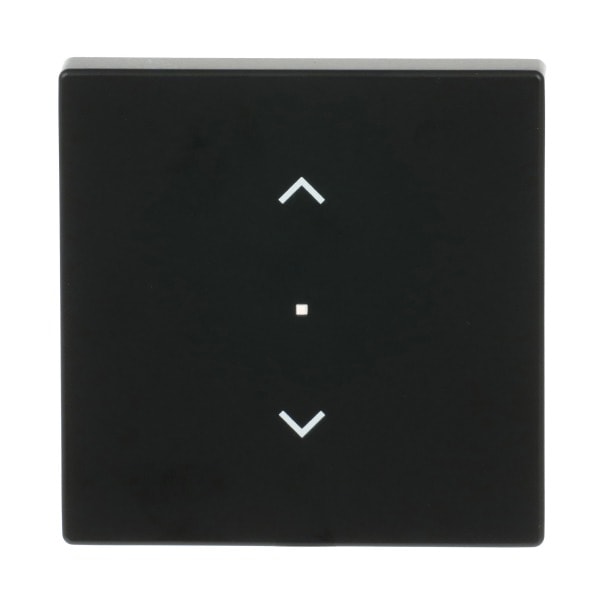 BUSCH-JAEGER - Wippe 1-fach für flex f@h KNX mit Symbol Pfeile schwarz matt - Plattform 63