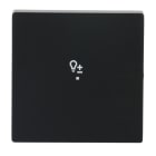 BUSCH-JAEGER - Wippe 1-fach für flex f@h KNX mit Symbol Dimmen schwarz matt - Plattform 63