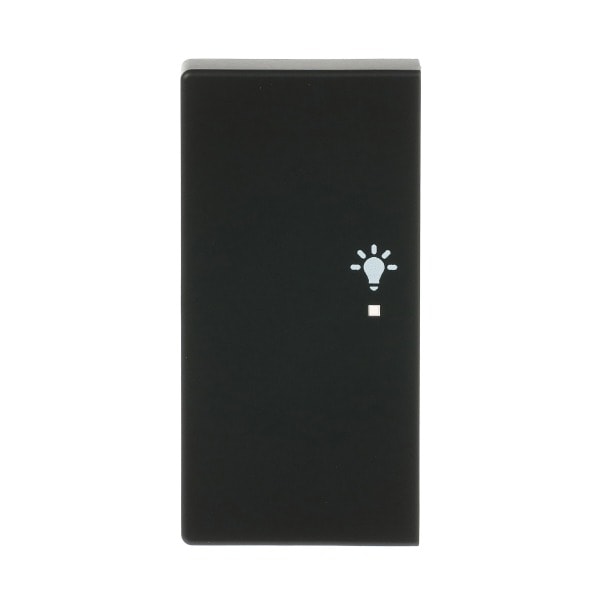 BUSCH-JAEGER - Wippe 2-fach links flex f@h KNX mit Symbol Licht schwarz matt - Plattform 63
