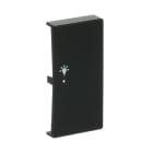 BUSCH-JAEGER - Wippe 2-fach rechts flex f@h KNX mit Symbol Licht schwarz matt - Plattform 63