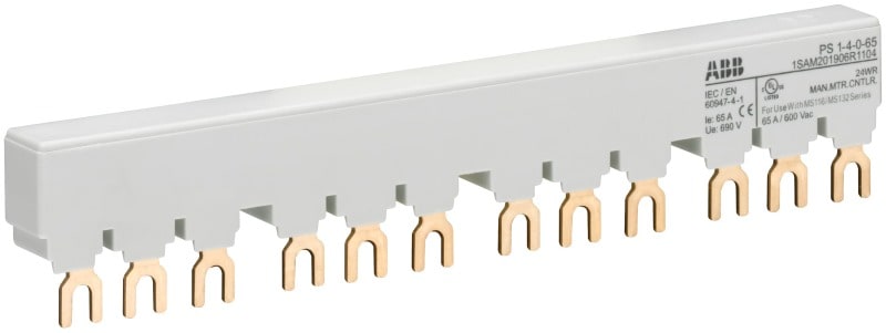 ABB - PS 3-Phasen-Sammelschiene für 4 MS116 / MS132 Ie=65A